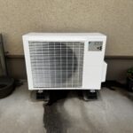 室外機遮熱塗装